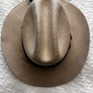 Stylish Tan Fedora Hat